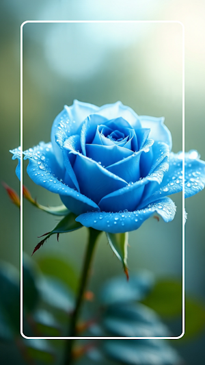 Blue Rose Wallpaper Screenshot 3
