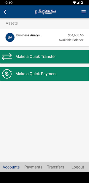 First State Bank of Swanville Screenshot 1
