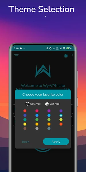 WyrVPN Lite (SSH/UDP/DNS/OVPN) Screenshot 3