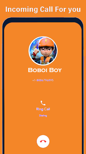 fake call Boboi boy Screenshot 1
