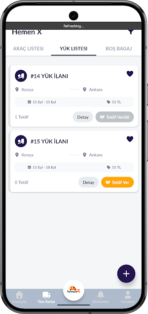 HemenX Nakliye Screenshot 2