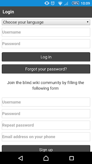 blind.wiki Screenshot 2