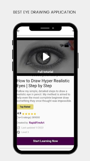 Learn To Draw Eyes Screenshot 3