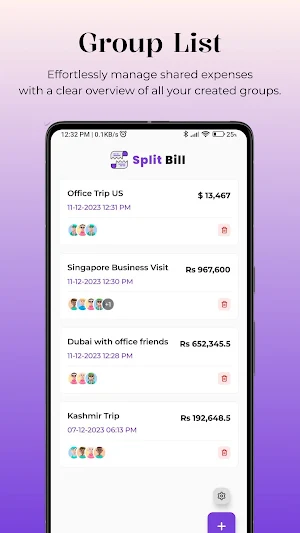 Split Bill - Simple and Fast Screenshot 1