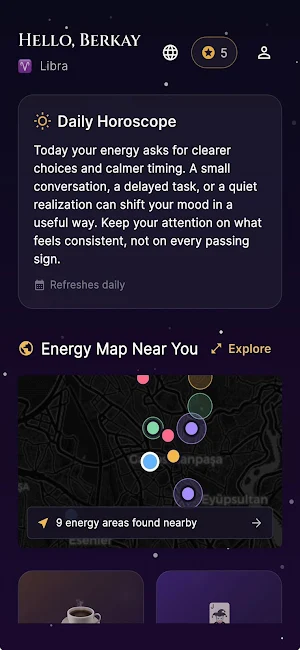 Foreseen: Tarot & Fortune Screenshot 0