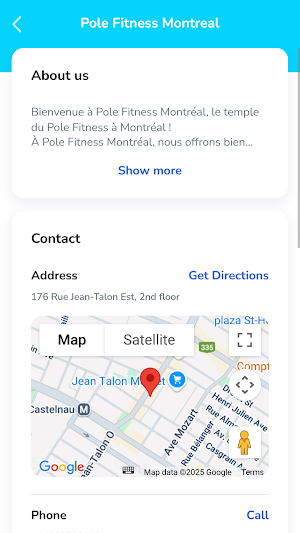 Pole Fitness Montreal Screenshot 0
