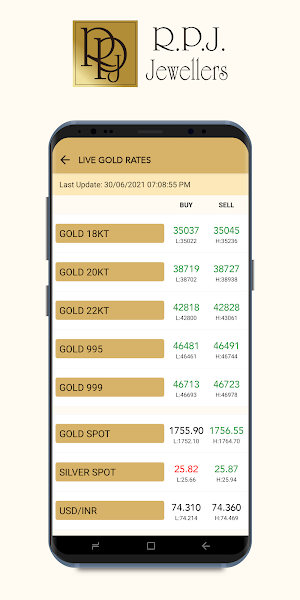 RPJ Jewellers Screenshot 1