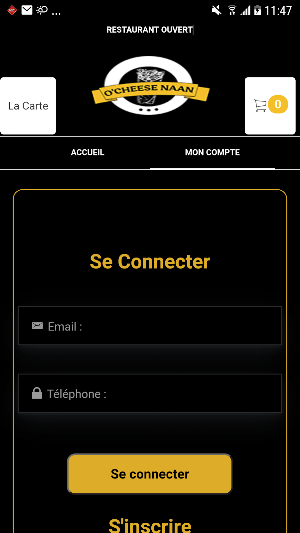 O Cheese Naan Screenshot 3
