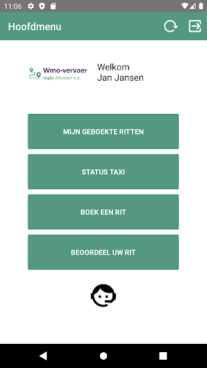 WMO-vervoer Regio Alkmaar e.o. Screenshot 1