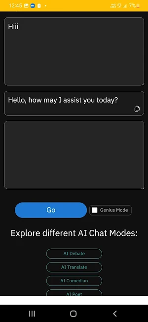 Smart gpt chat Screenshot 1
