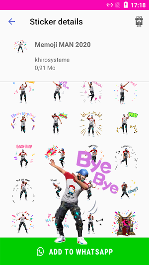 F F Stickers -WAStickerApps 2020 Screenshot 2
