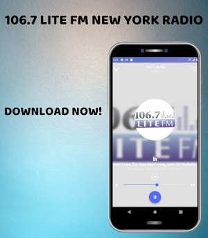 106.7 Lite FM NY Radio. Screenshot 2