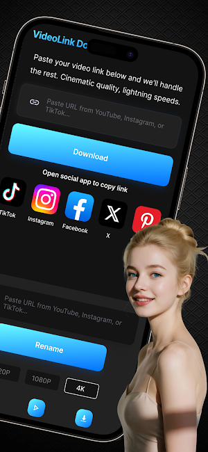 LinkVideo Downloader:Fast Save Screenshot 1