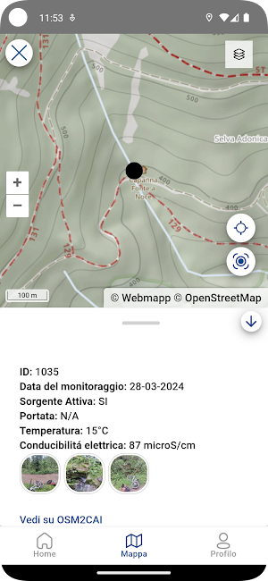 Acquasorgente Screenshot 2
