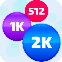 Merge Dots 2048 - shoot balls, solve puzzles