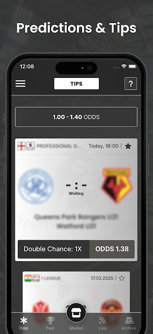 TipsBall, Betting Predictions Screenshot 0