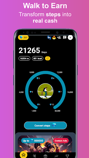 Reward Hunters: Walk and Earn Screenshot 1
