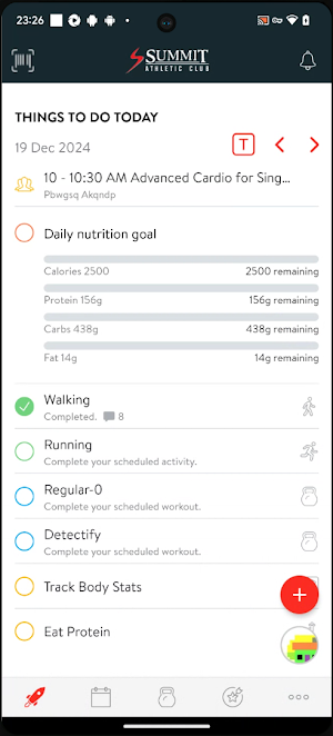 Summit Athletic Club Screenshot 3