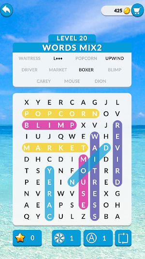 Cosi Word - Word Puzzle Quest Screenshot 2