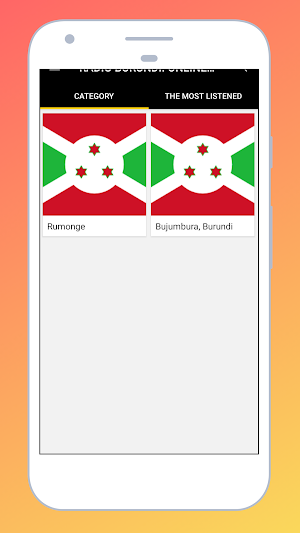 Radio BURUNDI:ONLINE FM STATIONS FREE + MUSIC APP Screenshot 1