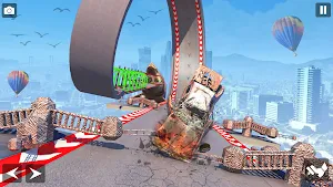 Impossible Destruction Car Survival Racing 3D Screenshot 2