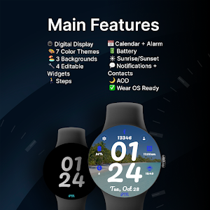 Sand Beach Watch Face Screenshot 2