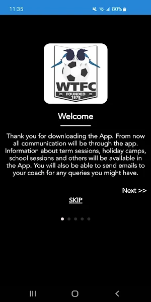 Wimborne Town Football Club Screenshot 1