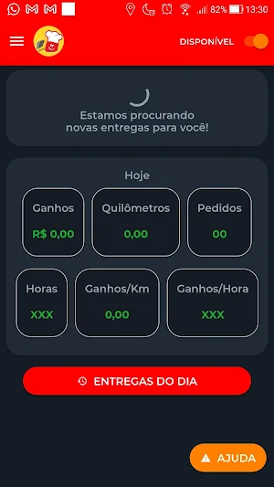 Pedidos10 - Entregador Screenshot 2