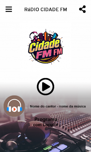 Rádio Cidade FM Screenshot 0