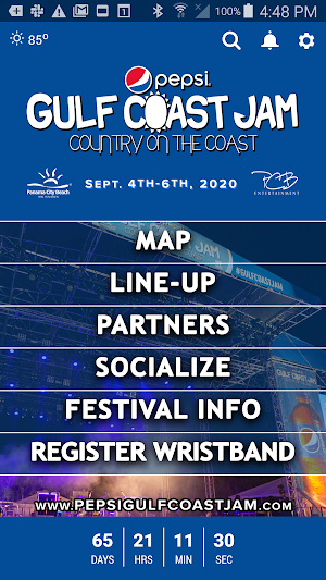 Pepsi Gulf Coast Jam Screenshot 0