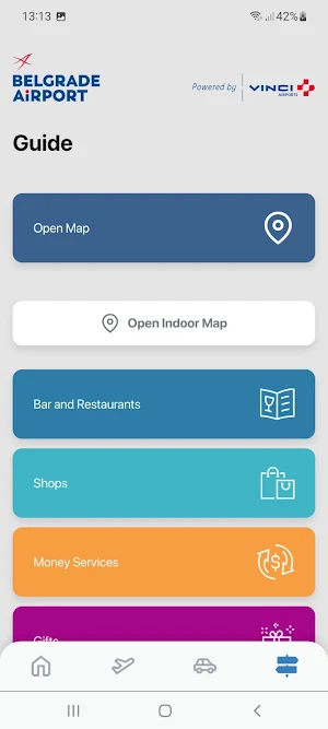 Belgrade Airport Official App Screenshot 3