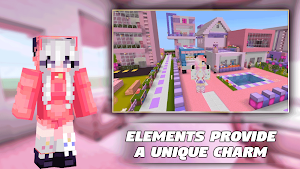 MCPE Kawaii Pink Modpack Screenshot 0