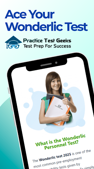 Wonderlic Practice Test Screenshot 0