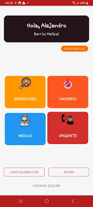 AlertaBariloche Screenshot 0