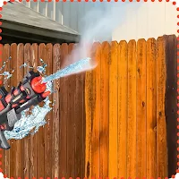 Power Gun Washing Cleaning Sim