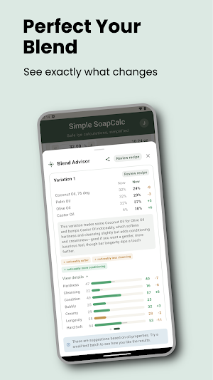 Soap Calculator – SoapCalc Screenshot 2