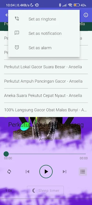 Suara Burung Perkutut Gacor Screenshot 0