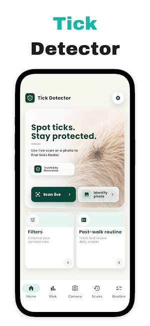 Tick Detector - Tickzen Screenshot 0