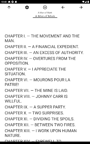 Book, A Man of Mark Screenshot 2