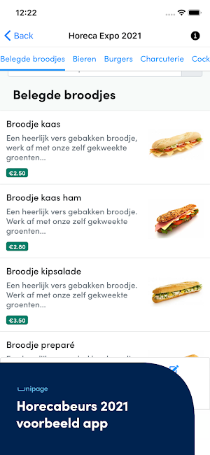 Horeca Expo Demo Screenshot 1