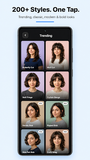 AI Hairstyle Try On: TryHair Screenshot 2