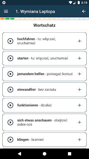 Język niemiecki w biurze Screenshot 2