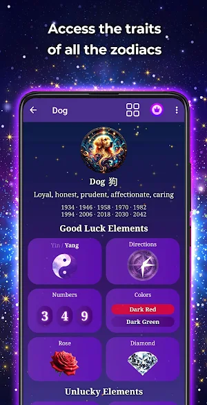 Chinese Horoscope - Zodiac Screenshot 3
