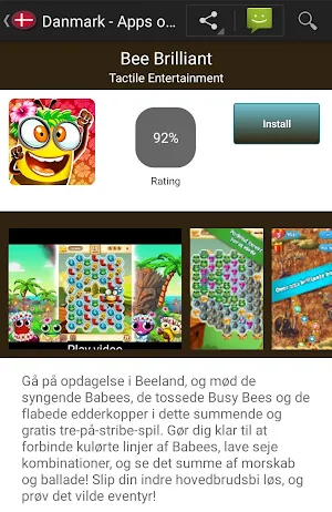 Danish apps and games Screenshot 1