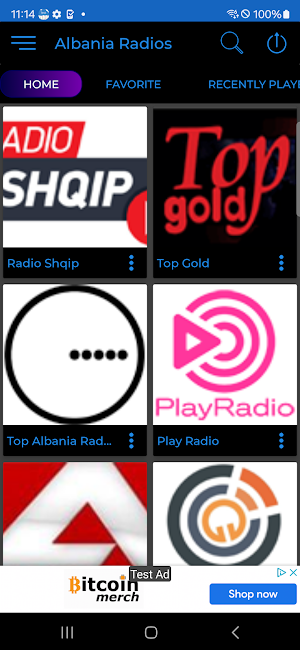 Albania Radio + Recorder Screenshot 1
