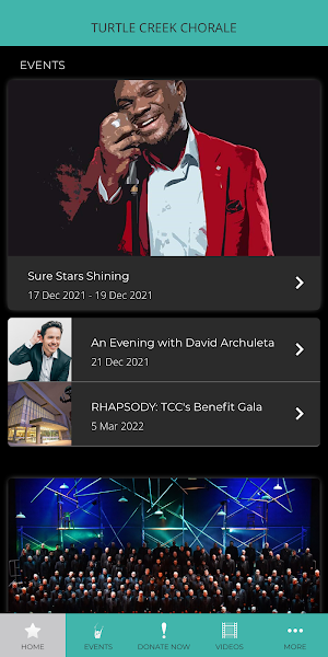 Turtle Creek Chorale Screenshot 1