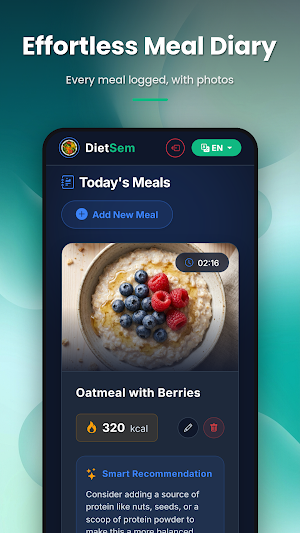 DietSem – AI Diet & Nutrition Screenshot 2