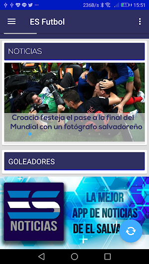 El Salvador Fútbol Screenshot 1