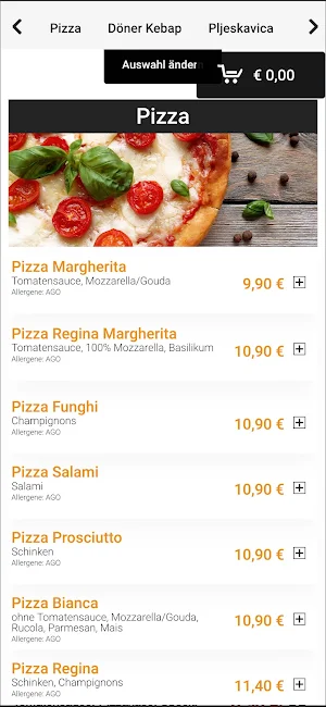 Pizza & Burger Screenshot 1