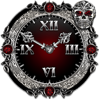 Gothic Clock Widget Collection